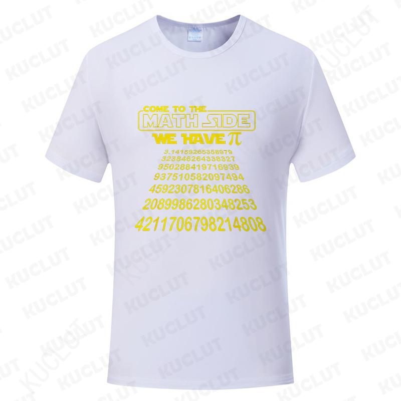 Pojďte na matematickou stranu, máme koláčové tričko Den pí Učitel Dárek Tričko Letní trička Oblečení Grafická trička Pánské tričko Trička