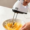Electric Hand Mixer 7-Speed Adjustable 4 Food Safe Attachments Portable Professional Baking Tool for Home Daily Use