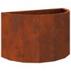 Rustic Planter Box 60 X 30 X 35 Cm Weatherproof Steel