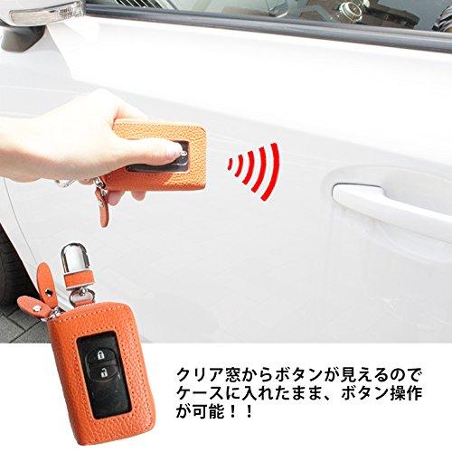 [AWESOME] Smart key case double zipper type with clear window