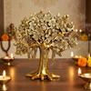 Brass Kalpavriksha Tree 7.5 Inch | Vastu Tree of Life for Wealth & Prosperity | Premium Home Decor
