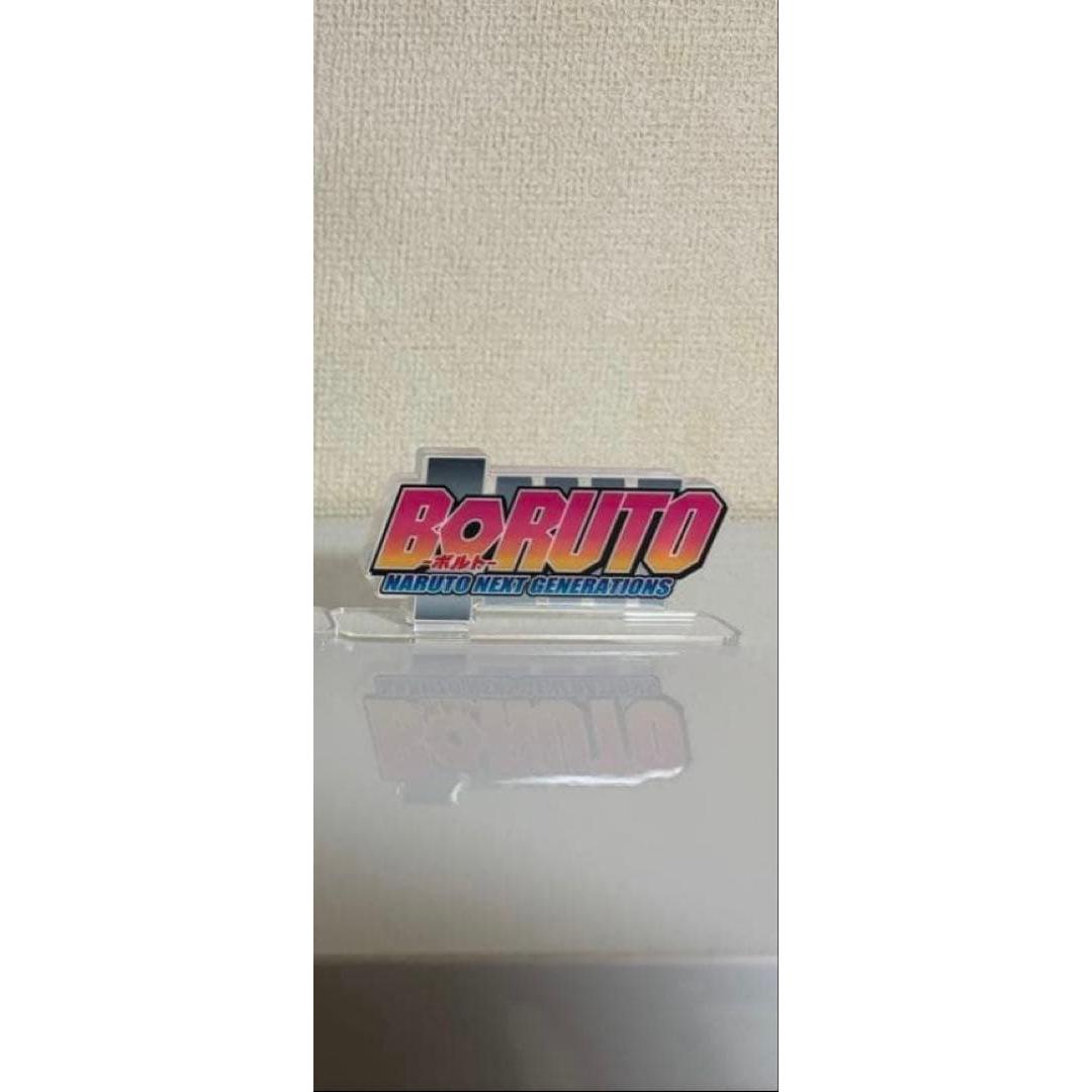 Used Cheapest!! BORUTO acrylic logo display EX