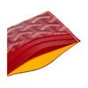 Goyard Porta-Cartões de Lona com Estampa Geométrica Saint-Sulpice e Blocos de Cor em Couro de Bezerro Porta-Cartões Unissex Cor-1 Cor-2 Cor-3 STSULPPMLTY