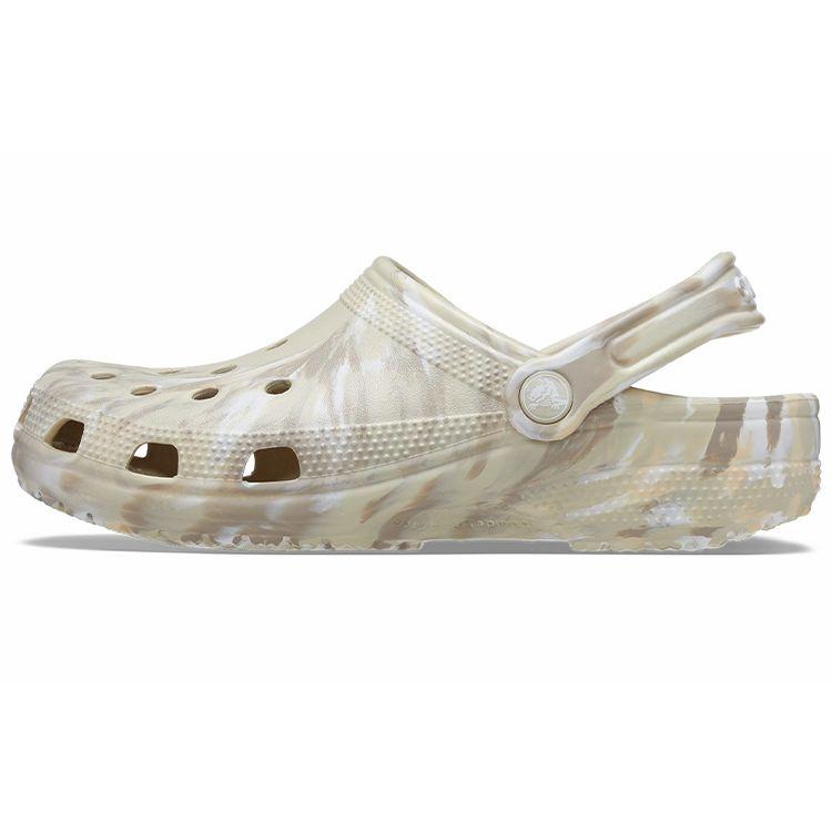Crocs Classic Clog EVA Casual Versatile Sports Sandals Unisex Sandals Bone-White 206867-2Y3