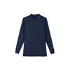 Nike Dri-Fit UV Vapor Golf Sport Mock-Neck Long Sleeve T-Shirt Men Tops Obsidian CU9803-451