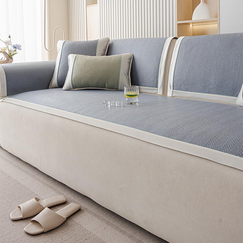Summer Summer Rattan Mat Sofa Cushion Non-Slip Advanced Seat Cushion  New Sofa Cover Cover Cloth Towel