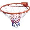 VidaXL Basketball Hoop Set with Net Orange 45 Cm
