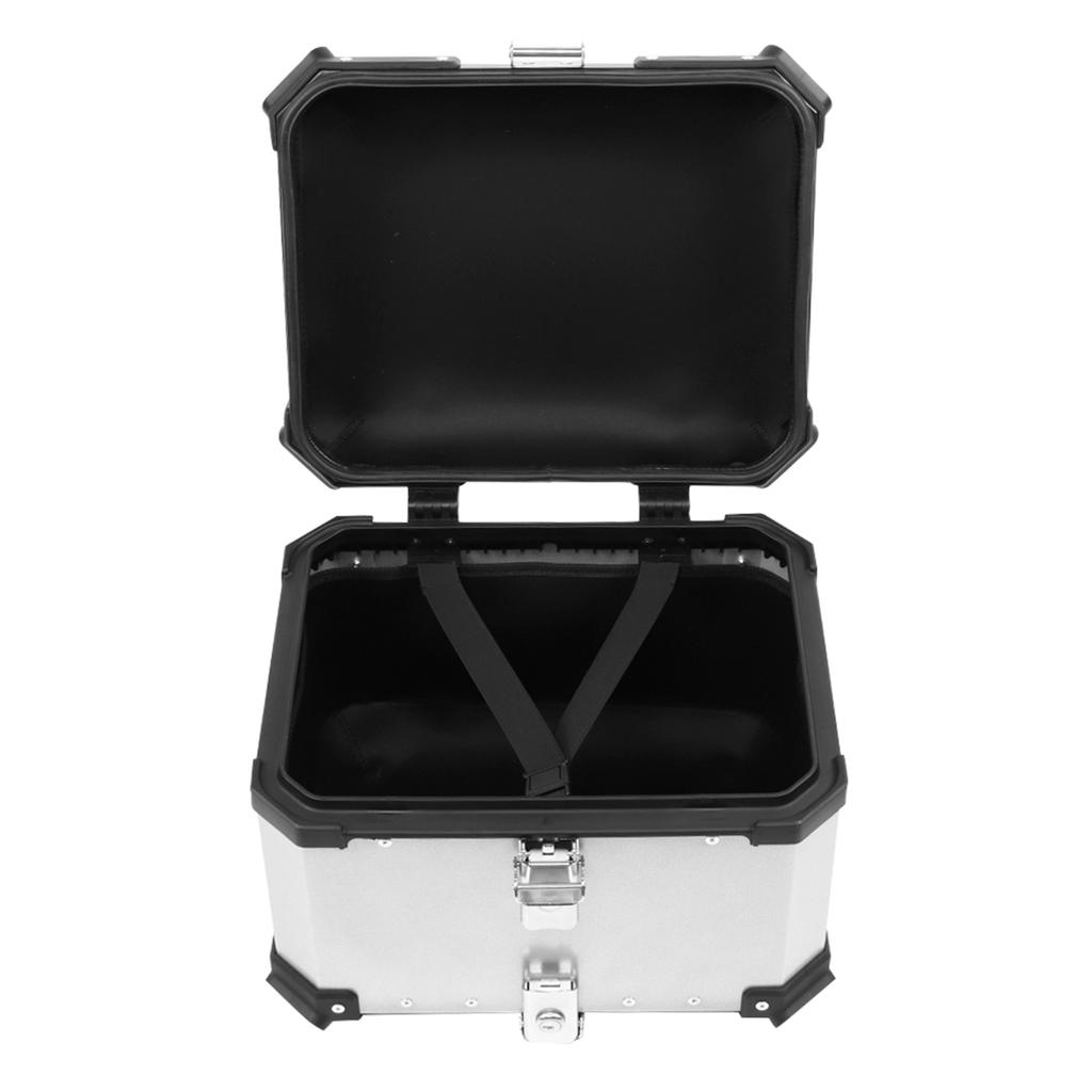 Universal 45L Motorcycle Aluminum Top Case Tail Box Luggage for Suzuki