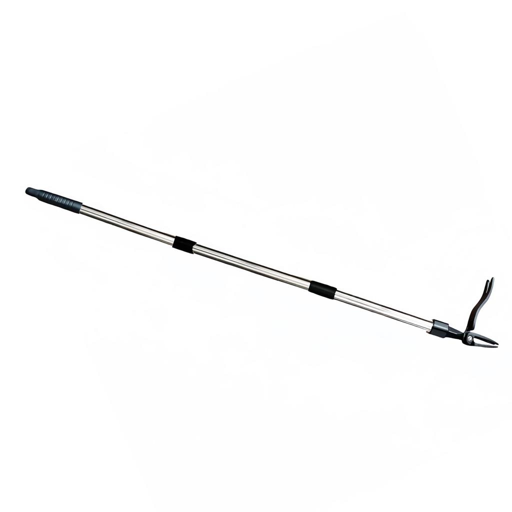 Stehender Unkrautzieher 44 Zoll Verstellbarer Griff 4 Krallen Hand-Unkrautwerkzeug für Garten Rasen Hof