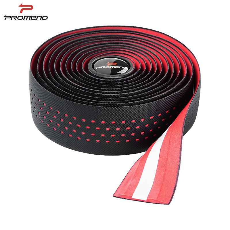 Road Bike Handlebar Tape Wrap With Sweat Absorbent Anti-Slip Durable Dual Tone Design Breathable Cork Foam Grip