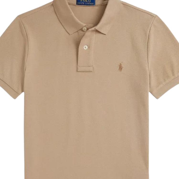 Polo Ralph Lauren Polo Shirt Ss25 Solid Color Embroidered Cotton Kids Kids tops 323708857197