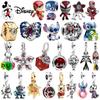 New Disney Sparkling Stranger Demodog Demogorgon Dangle Stitch Charm Bead Monster Fit Original Bracelets DIY Jewelry Gifts