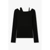 Vov CuTouT DeTail Rib T shirT 7156340006
