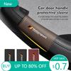 New Car Door Inner Handle Protective Leather Anti-Wear Sleeve Decor For BMW X1 X3 X5 E39 E46 E90 F20 E60 F30 E36 F10 E87 E7
