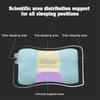 3D SPA Massage Pillow, Cervical Support & Well Sleep Nursing Pillows, Help Sleep and Protect the Neck Knitted Cotton Pillow