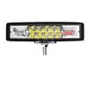 Barre de Feux de Travail LED Bicolore Universelle 24V LKT Combo Ambre Rouge Bleu Faisceau de Route Éclairage Extérieur Auto