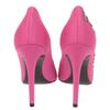 Gebrauchte AUTHENTISCHE LOUIS VUITTON callback Linie Pumps Rosa Satin/Strasssteine