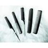 Peigne de coupe - LUSSONI - T4B - Carbone incassable - Ions antistatiques - Denture variée