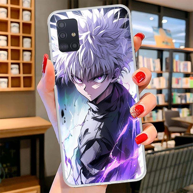 Hot Anime Hunter X Cover Phone Case For Samsung Galaxy A12 A22 A32 A52 A72 A02S Phone Case Note 20 Ultra 10 S10 Plus A51 A71 A50