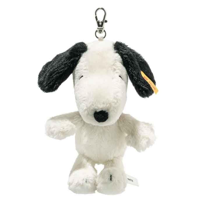 Steiff Snoopy Teddy Bear Pendant Plush Snoopy Plush Toy Keychain, 15cm, [Used]