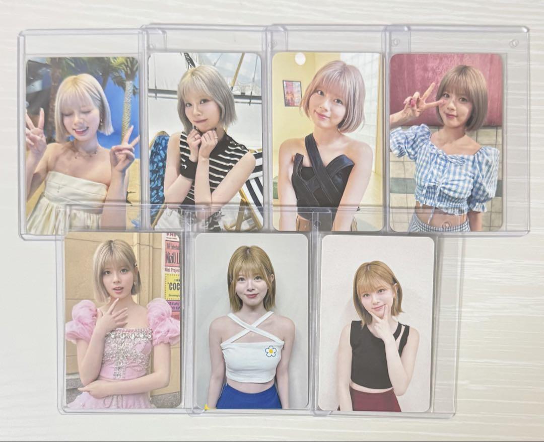 

[USED] NiziU coconut request trading card photo card