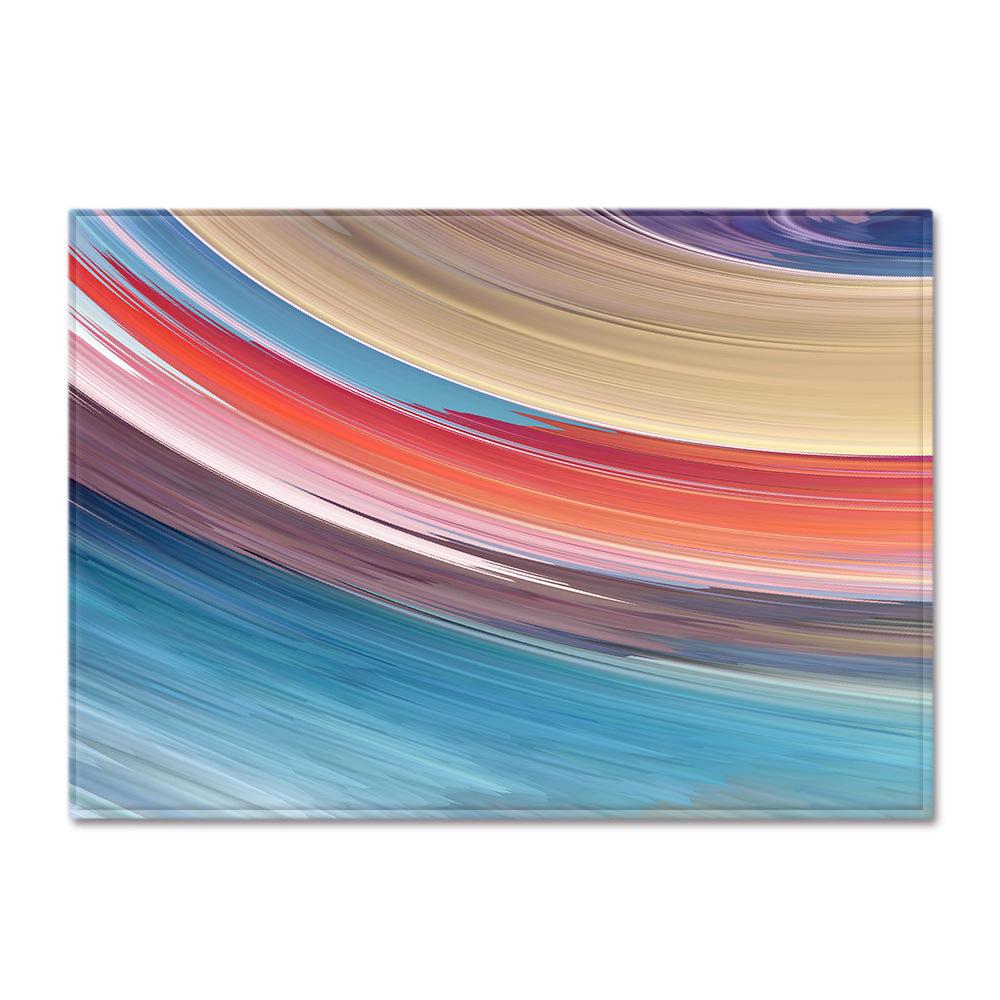 

Gradual Change Large Carpet Feather Wind Bedroom Floor Mat 80*120cm