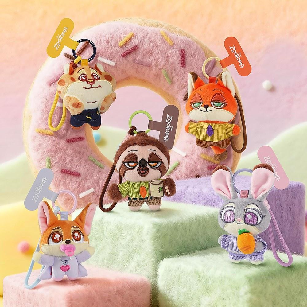 52TOYS Zootopia Cute Crew Series Plush Toy Blind Box Gacha Capsule Collection Pre-painted Collector's Gift Box