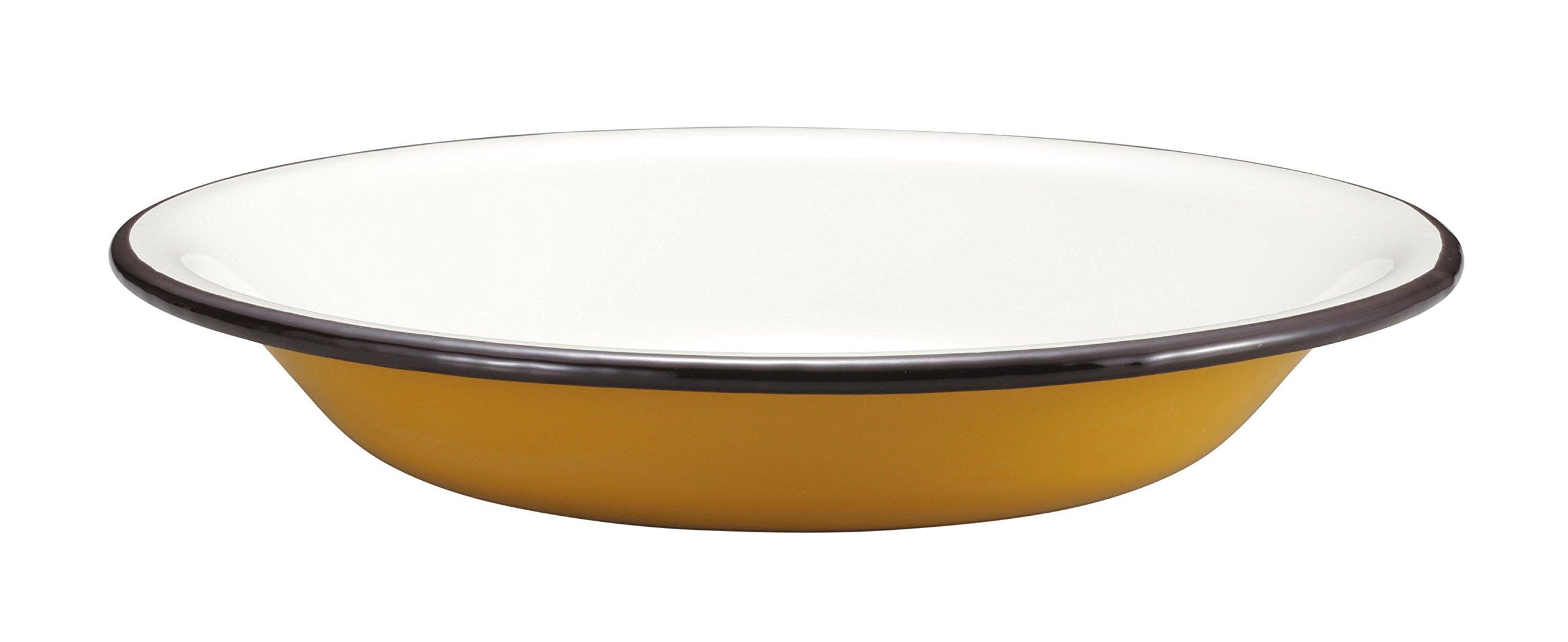 

Captain Stag BBQ Plate, Enamel, 22cm, Yellow, UH-509