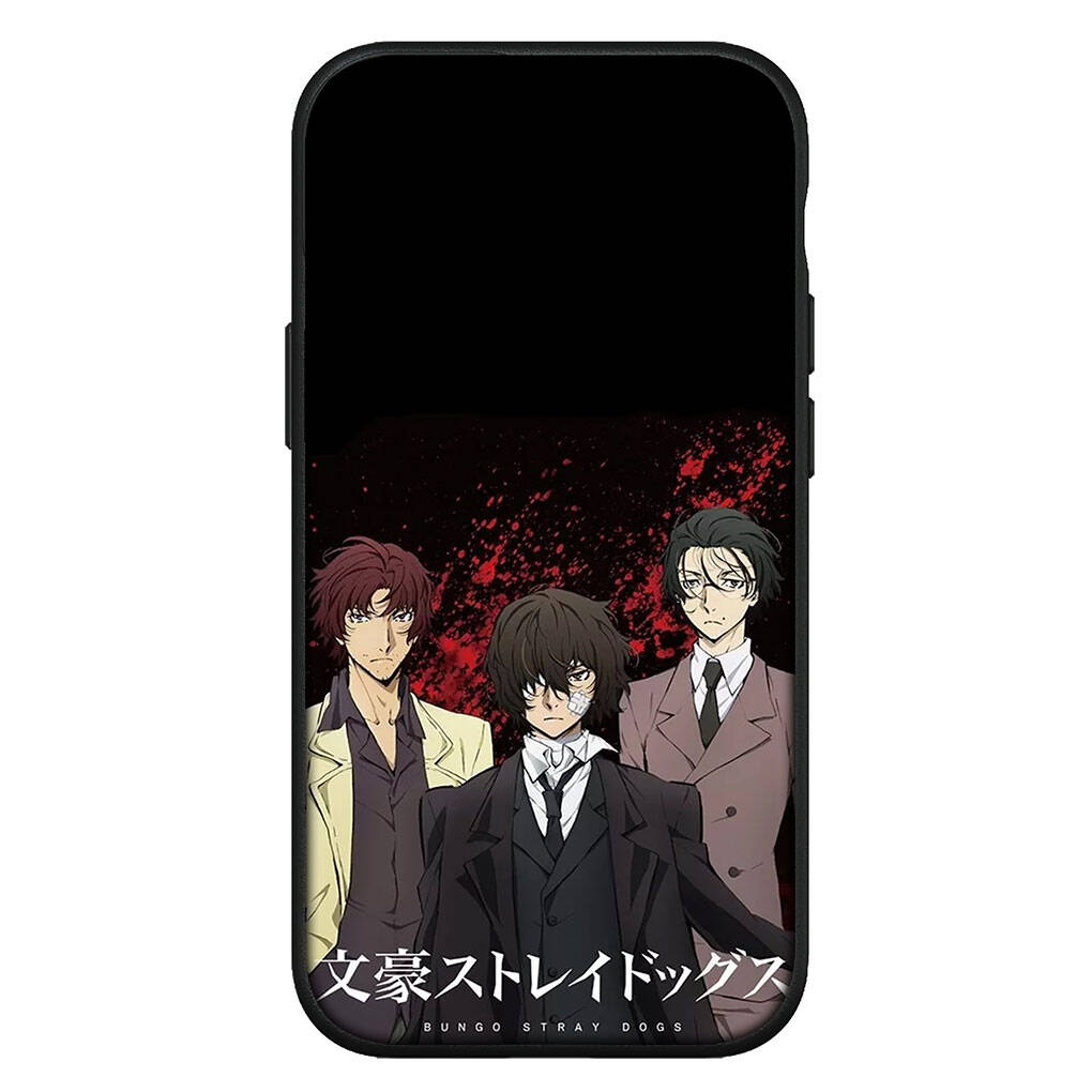 Husă pentru iPhone 17 16 15 Xiaomi Poco Redmi Note 14 13 12 11 Pro Samsung Galaxy S25 S24 S23 OPPO Huawei Bungou Stray Dogs Anime Husă Telefon Lentilă Cameră