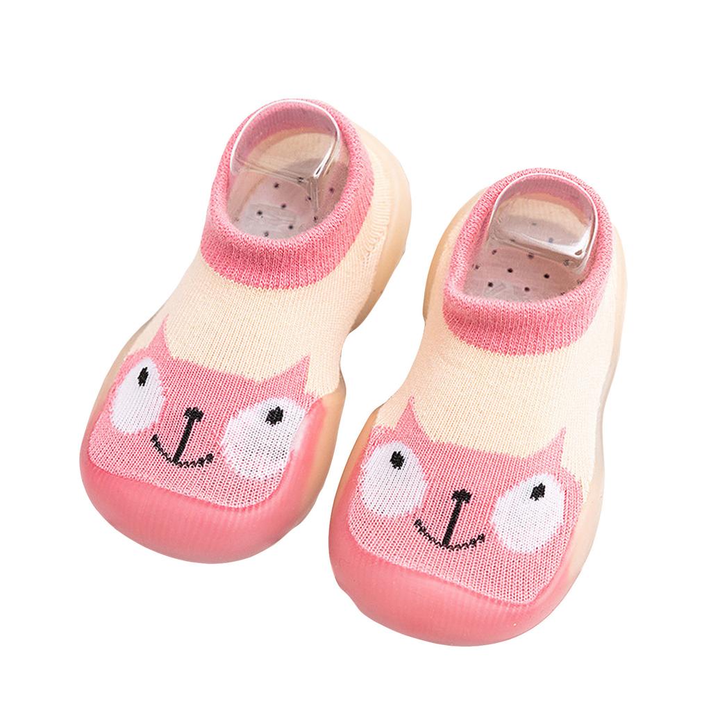 Baby Short Tube Soft Bottom Non- Breathable Indoor Floor Socks And Shoes