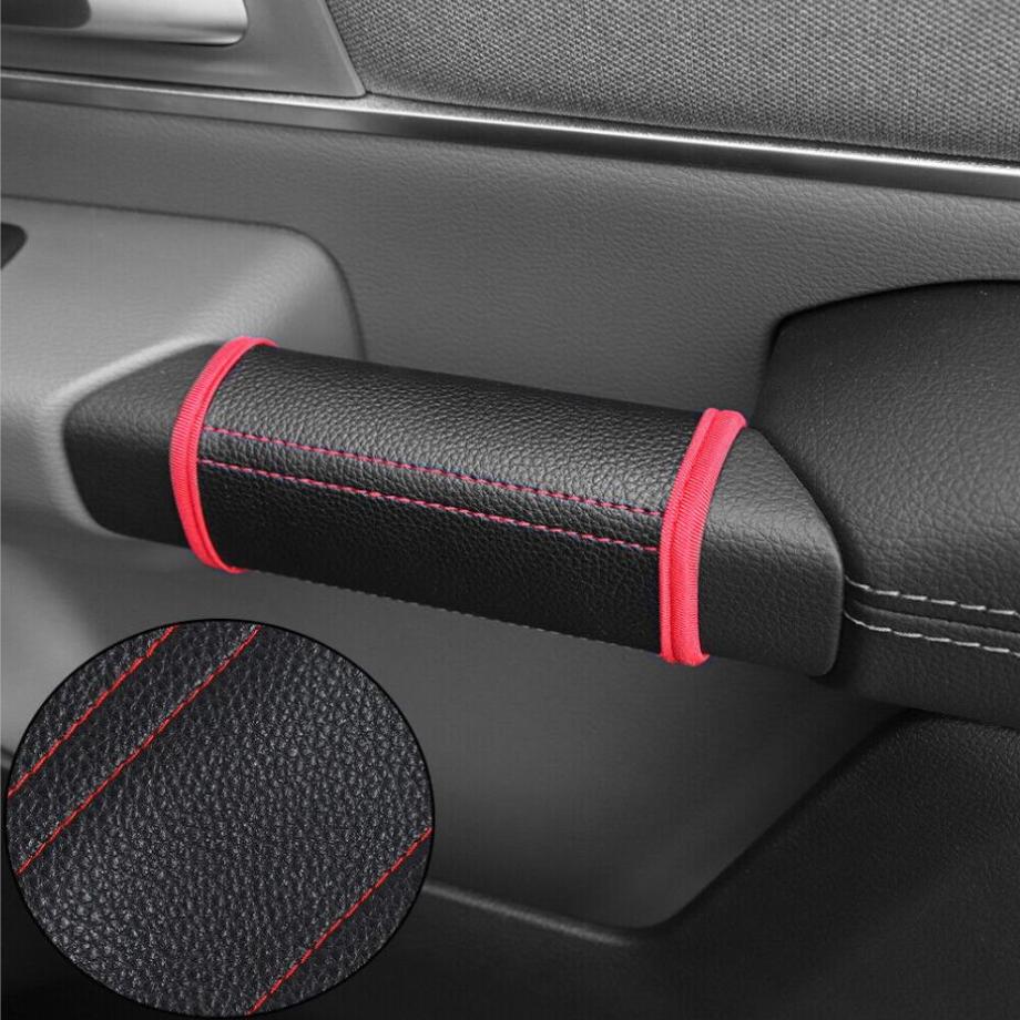 For 19-24 Dodge Ram 3500/2500/1500 Inner Door Handle Protection Leather Case Pad