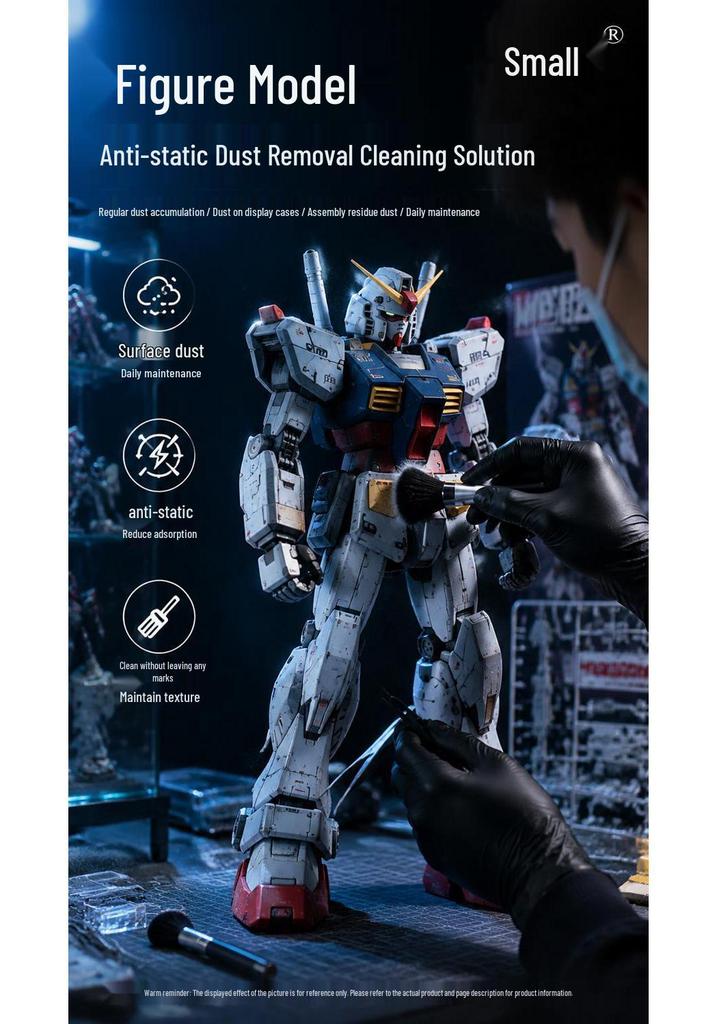 Static-Free Dust Removal Agent for Figures, Models, and Ornaments