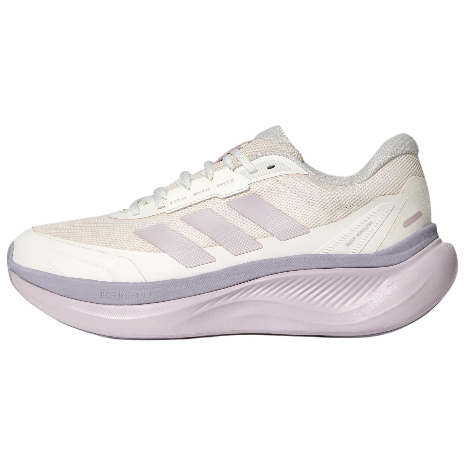 

Adidas DREAMCUSHION Slip Resistant Rebound Running Shoes Women s Ivory Purple KI5119 38