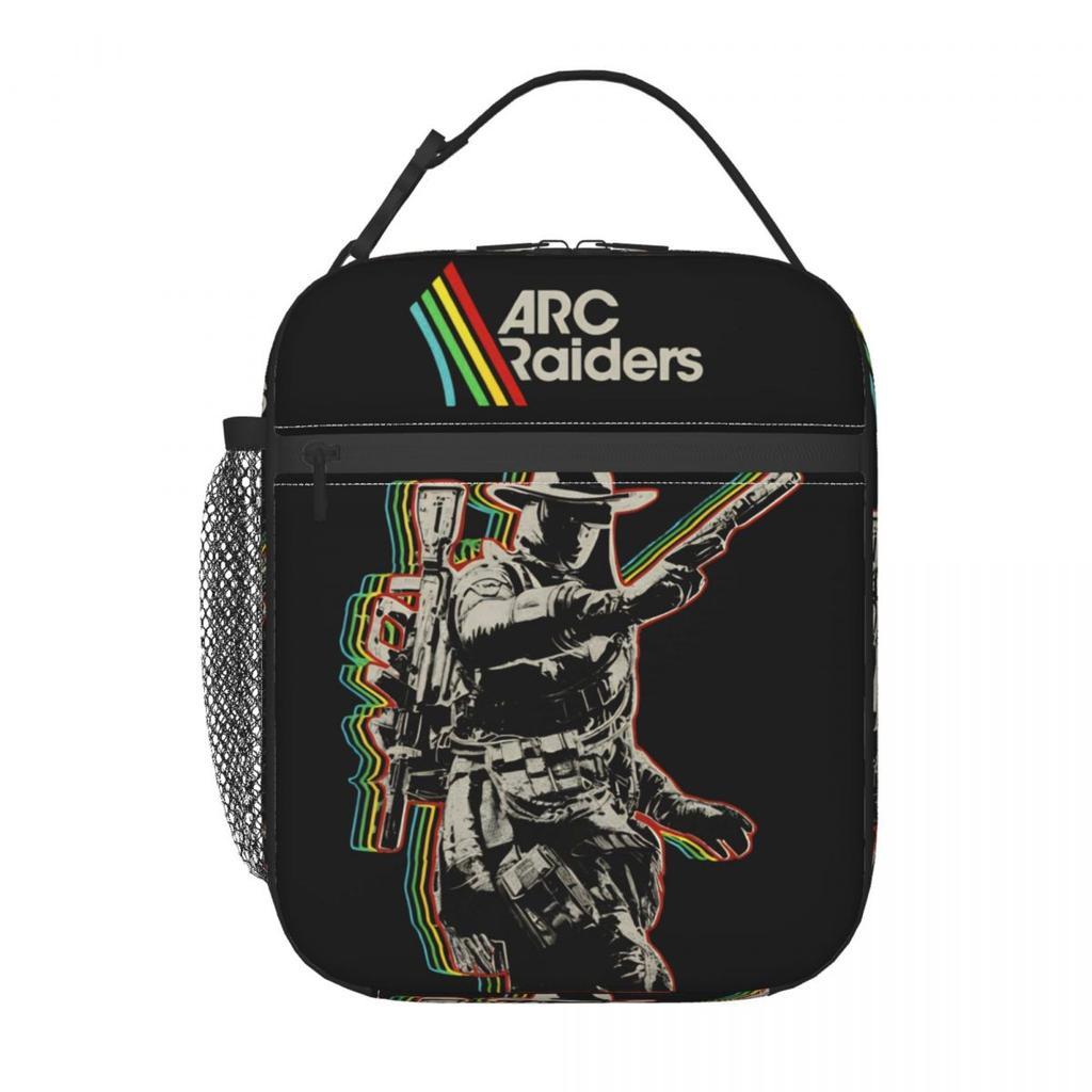 Lunch Box Arc Raiders Video Gamearc Raiders Video Game Merch Lunch Food Box Fashion Thermal Cooler Bento Box For Outdoor