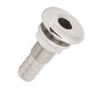 Outdoor Stainless Steel Water Outlet Port Boat Body Bottom Yacht Bilge Drain Vent AccessoryMJS022‑1 2in