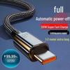 6A Type-C Braided Flash Charge Cable for Huawei, Xiaomi, OPPO, Vivo - Super Fast Charging & Data Sync