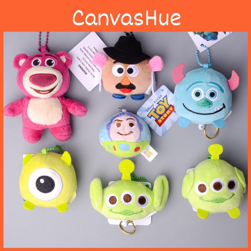 Buzz Story Toy Lightyear Strawberry Bear Plush Toy Pendant Buckle Telescopic