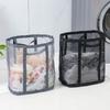 Portable Laundry Basket with Handle Breathable Nylon Storage For Travel Camping J0MC