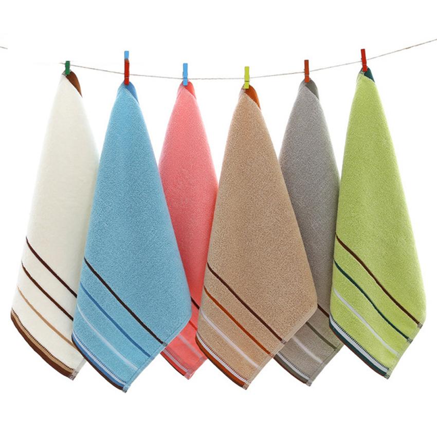 

Простой стиль 34*34 см 1 шт квадратное полотенце для рук в полоску чистый хлопок простое машинная стирка не выцветает быстросохнущее мягкое близко к коже 1pcs Hand Towel&1pc