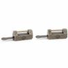 2pcs Antique Retro Style Chinese Vintage Padlock Chinese Style Horizontal Lock  Furniture Cabinets