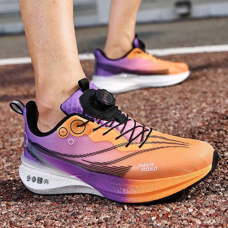 Neue Chitu 8pro Drehknopf Laufschuhe Herren Sommer Studenten Profi Sport Luftkissen Carbonplatte Laufschuhe Rennen