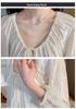2026 New Style Korean Embroidered Plus Size Maternity Dress for Spring/Summer