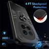 Case for Magic8 Pro 5G - TPU+PC, Black, With Stand