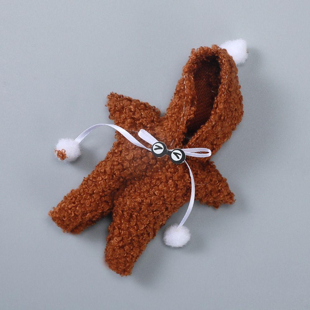 Fashion Animal Doll Suit Fur Coat Beautiful Doll Outfit High Quality Doll Clothes Obitsu 11 Ob11