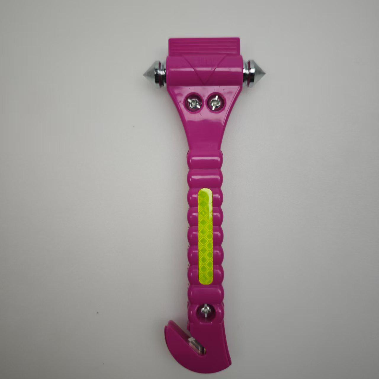 Dual-Headed Car Safety Hammer: 2-in-1 Emergency Escape Tool with Metal Window Breaker
