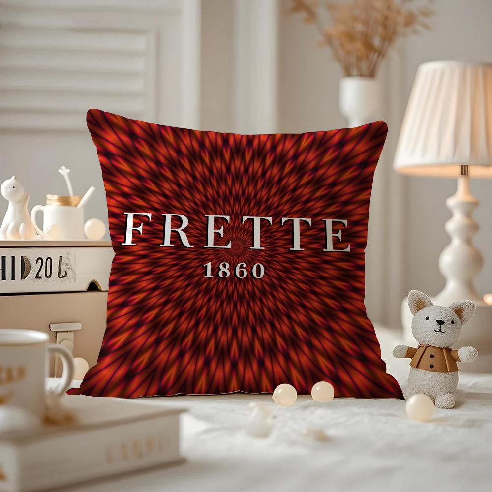 Cushion Cover Anti-dustmite Pillowcase Invisible Zipper Silky Short Plush Sofa Cushion Cover FREITAG