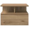 Floating Nightstand 2 pcs Artisan Oak 40 x 31 x 28 cm