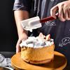 Silicone Butter Spatula Spatula 2 Piece Kitchen Baking Cake Spatula Extended Handle Baking Silicone Spatula