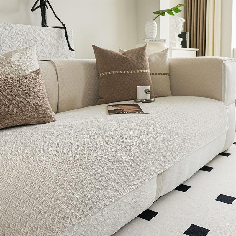 New Sofa Cushion Universal Non-Slip Seat Cushion In All Seasons, Simple Modern Living Room Leather Sofa Cover Cover Cloth Towel