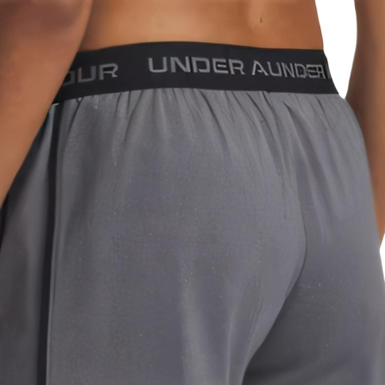 Under Armour Techplay Up Fashion Comfortable Trendy Simple Mid Waist Sports Shorts Women shorts Gray 1389882-025
